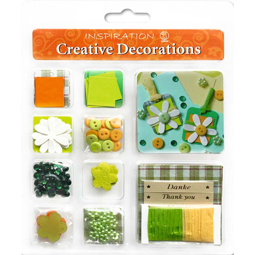 creative orange decoration - Creative Decorations "Everyday" orange/grün