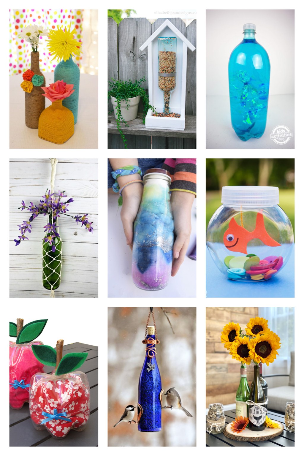 creative decorative plastic bottles - Easy Plastic Bottle Crafts for Kids  Kids Activities Blog
