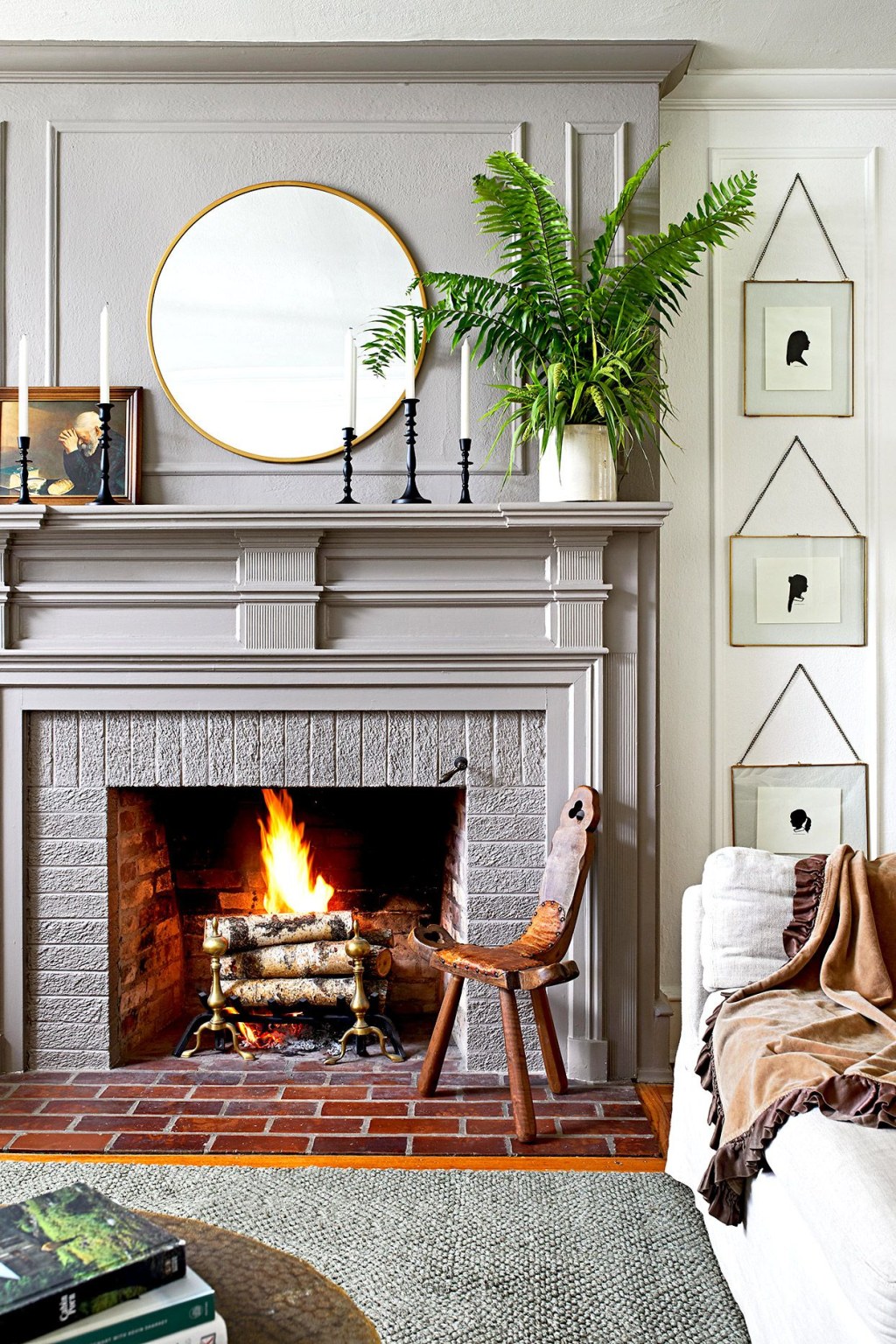 creative mantel decor - Mantel Decor Ideas That Make Your Fireplace a Focal Point