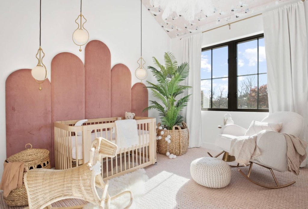 creative nursery decor girl - Modern Baby Girl Nursery Ideas – Happiest Baby