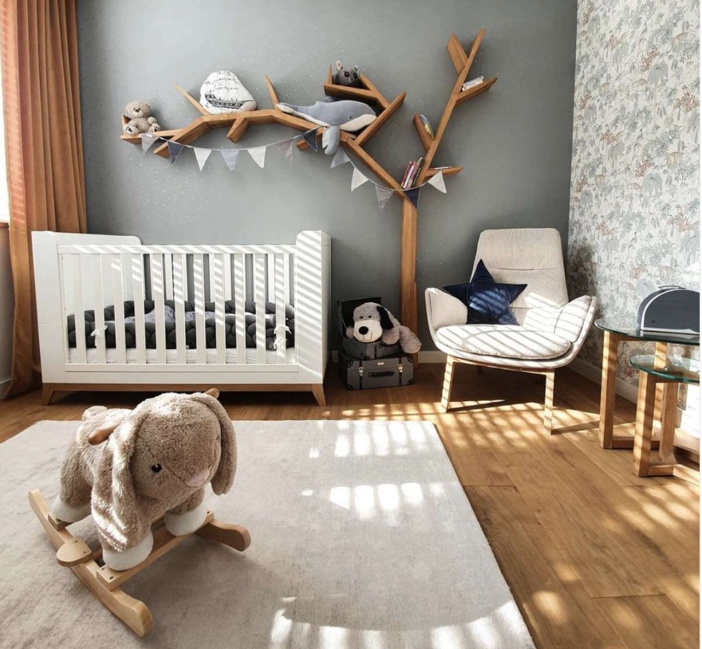 creative nursery decor girl - Small Nursery Ideas That